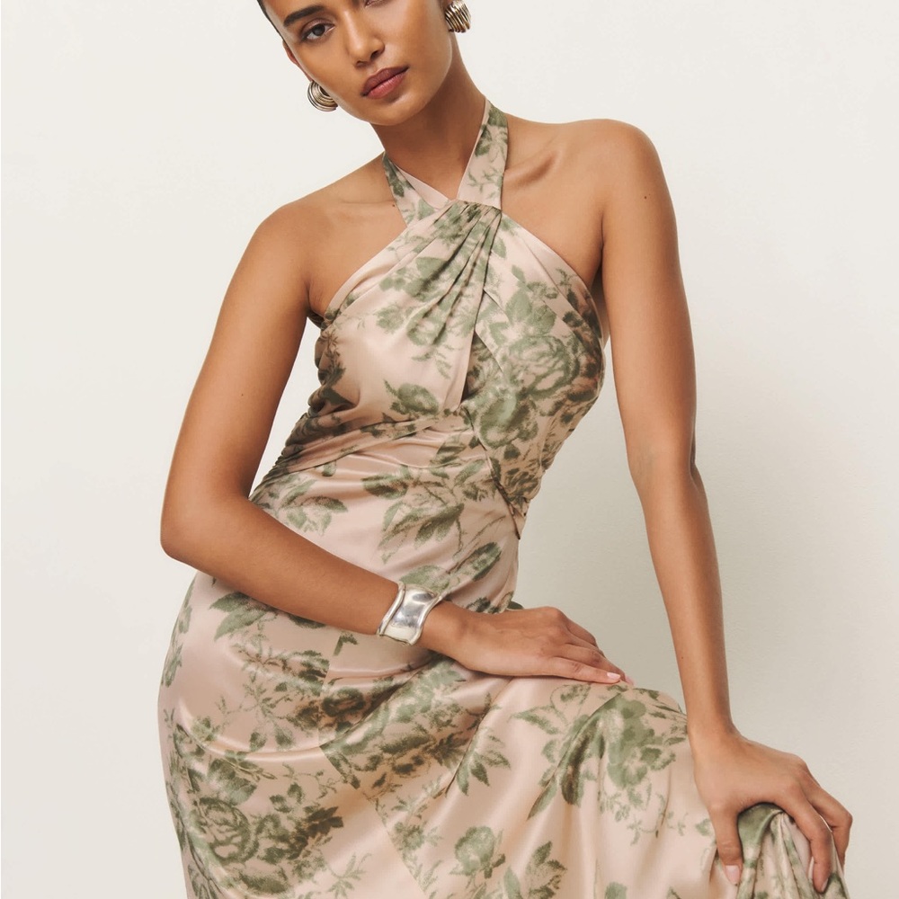 ISO Reformation Veria Silk Dress